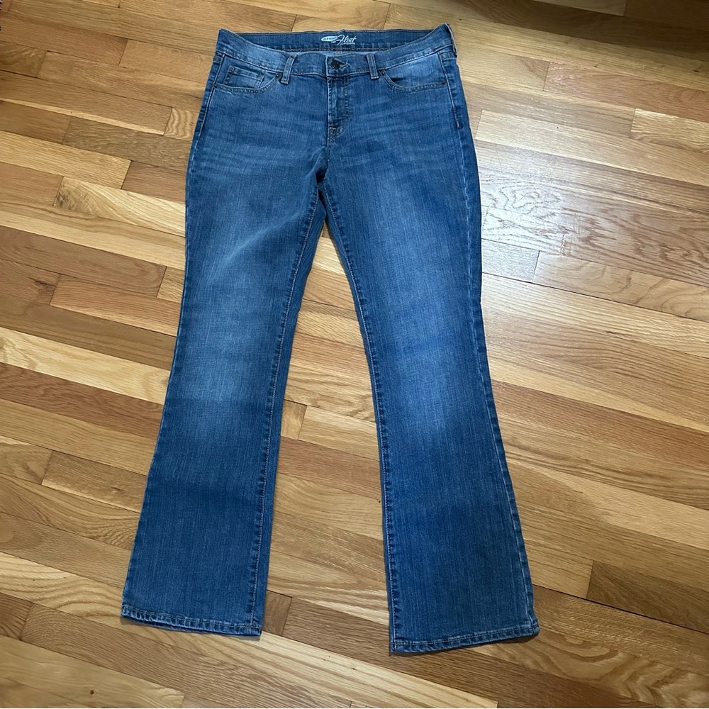 Old Navy Women’s The Flirt Boot Cut Flare Jeans size 10, 2014 VGUC